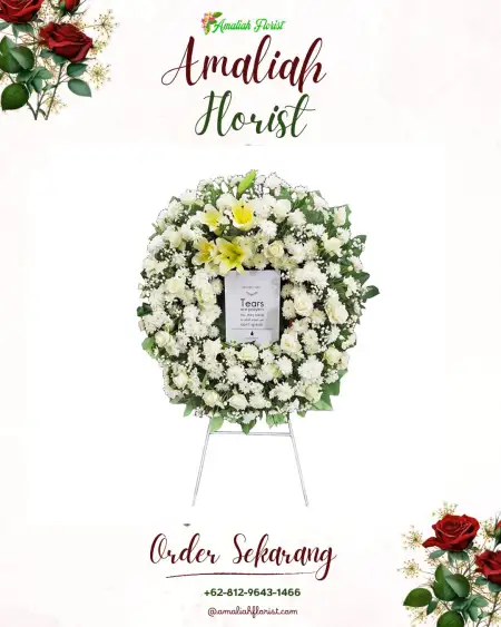 Krans Bunga Duka Kendal